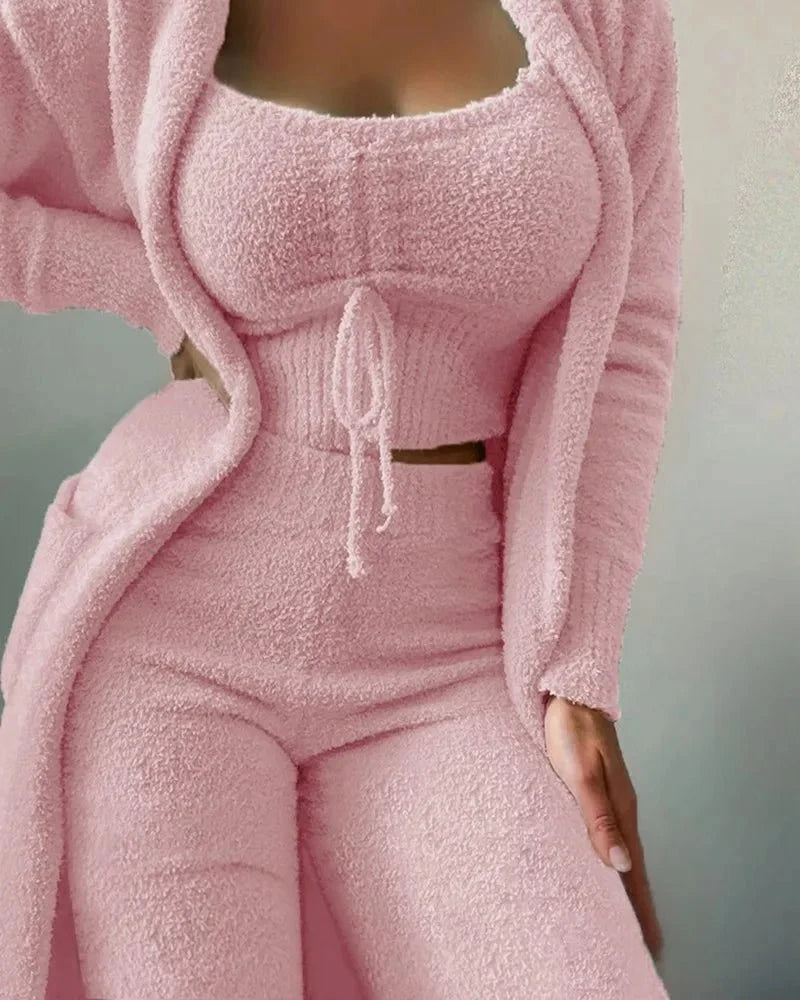 SnuggleSoft Fleece Loungewear Set